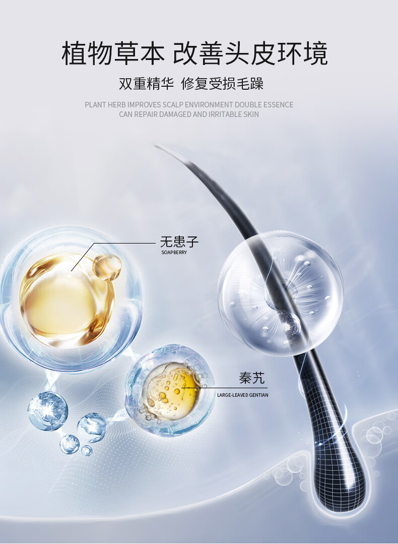 無硅油去屑洗發水